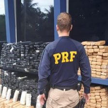PRF apreende 1 tonelada de maconha em caminhão na BR-060 no DF