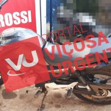 Polícia Militar de Teixeiras recupera motocicleta furtada em Viçosa