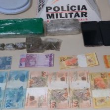 Suspeitos presos por tráfico de drogas em Teixeiras