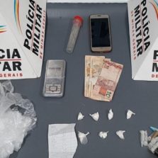 São Miguel do Anta: Homem é preso com drogas após criticar PM em Grupo de “Blitz”