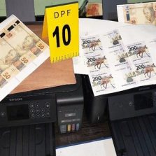 Polícia Federal descobre laboratório de notas falsas de 200 reais