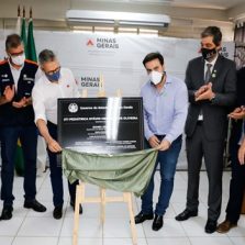 Romeu Zema inaugurou na manhã de hoje 08/10, UTI Pediátrica em Viçosa