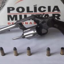 Viçosa: Suspeito é preso após atirar nele mesmo