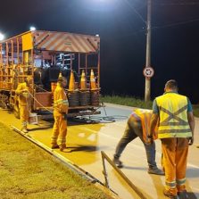 Diretoria de Trânsito finaliza pintura e sinalização de vias em Viçosa