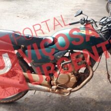 Pm recupera motocicleta furtada em Viçosa