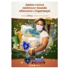 Celebrar o Natal é também ajudar as famílias mais vulneráveis que sofrem com os efeitos da pandemia do novo coronavírus