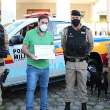 PM recebe viatura através de parceria com a câmara municipal de Viçosa e prefeitura municipal