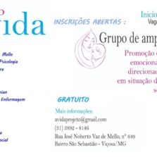 Conheça o projeto “Á VIDA” e faça parte do grupo de amparo a gestante