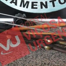 Homem é preso por posse de arma e receptação na rua dos Passos