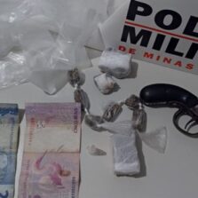 Filho é preso por tentar matar o pai a tiros em Teixeiras