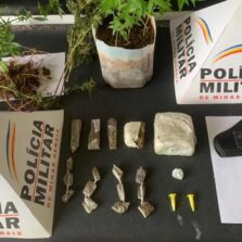 PM apreende drogas e munições no Boa Vista