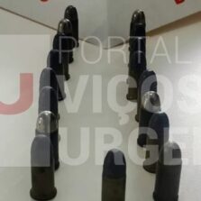 PM apreende munições em Canaã