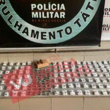PM apreende grande quantidade de drogas no bairro União em Viçosa