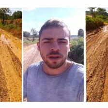 Vereador de Coimbra solicita melhorias na estrada do Córrego dos Moinhos
