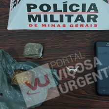 Dois presos com drogas em Piranga