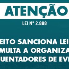 Prefeito de Viçosa sanciona lei que prevê multa a organizadores e frequentadores de eventos