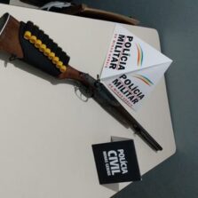 Suspeito de vender armas irregulares é preso durante operação conjunta em Teixeiras.