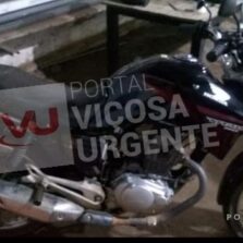 PM localiza moto e carro tomados de assalto