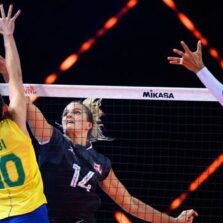 Seleção feminina vence Canadá na estreia na Liga das Nações de vôlei