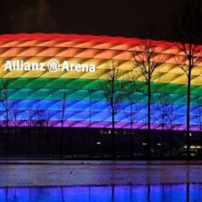 Eurocopa: Uefa rejeita pedido de “luzes do arco-íris” em Munique