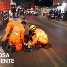 Atropelamento deixa dois feridos no Bairro Silvestre em Viçosa