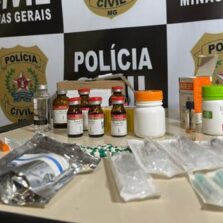 Polícia Civil apreende anabolizantes em Juiz de Fora