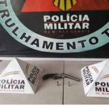 PM apreende arma na zona rural de Viçosa