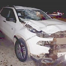 Motoqueiro fica ferido após colisão na Br120 em Viçosa