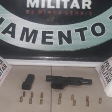 Homem é preso com arma de fogo na Avenida Santa Rita