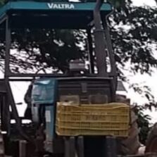 Trator é furtado na zona rural de Cajuri