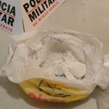 Polícia Militar de Cajuri prende suspeito de tráfico de drogas
