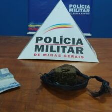 PM apreende maconha em Jequeri