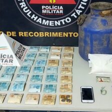Suspeitos de tráfico de drogas são detidos em Ponte Nova