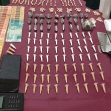 Prisão por tráfico de drogas em Paula Cândido