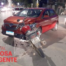 Colisão na Castelo Branco em Viçosa