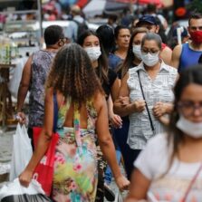 Brasil acumula 611,8 mil óbitos e 21,97 milhões de casos de covid-19