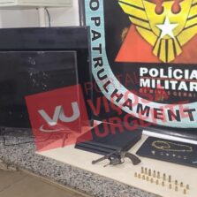 PM recupera materiais furtados de residência em Viçosa
