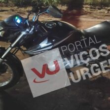 PM de Viçosa recupera moto furtada