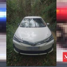Polícia Militar de Viçosa localiza Corolla roubado