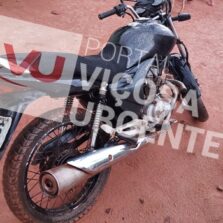Moto roubada em Viçosa em 2018 é localizada pela PM