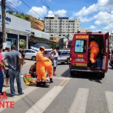 Criança é atropelada na faixa de pedestre em Viçosa