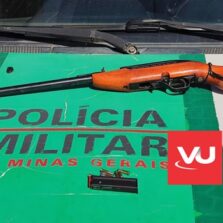 Homem é preso por posse ilegal de arma de fogo em Ervália