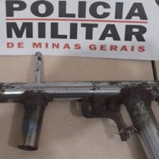 Dois presos com arma caseira no Fundão em Viçosa