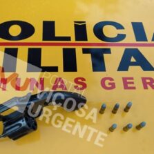 Viçosense é preso com arma durante blitz em Juiz de Fora