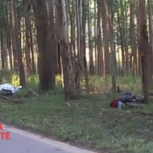 Motoqueiro inabilitado morre após colidir com árvore em Ervália