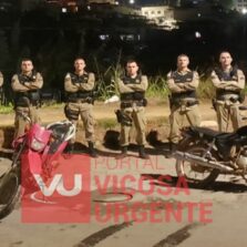 Polícia Militar de Viçosa recupera motocicletas roubadas de trabalhadores