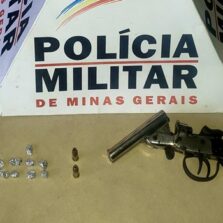 Suspeito é preso com arma e droga em Viçosa