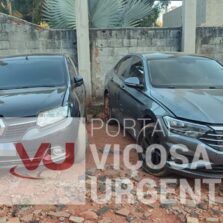 Carros roubados e clonados são apreendidos em Viçosa