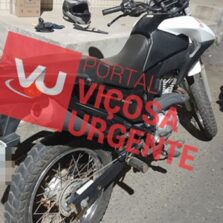 Viçosa: Suspeito é preso com moto roubada
