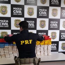 PRF apreende cerca de 200kg de pasta base de cocaina